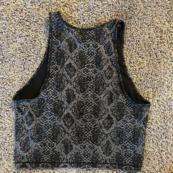 ATHLETA Black Viper Midi Yoga & Fitness Tank Top - Picture 5 of 5